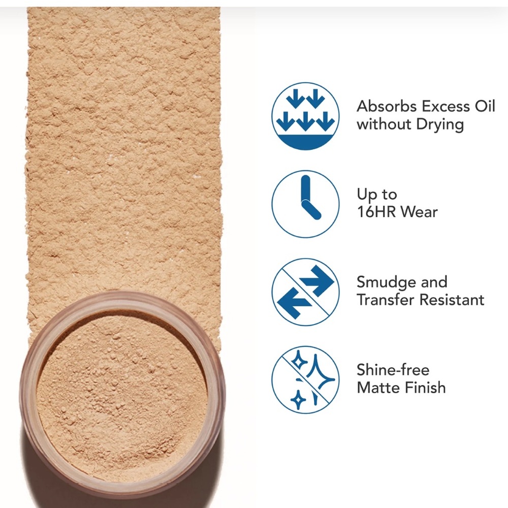 NWT Dermablend Professional Loose Setting Powder in Cool Beige 1 oz (full size) - Picture 3 of 10